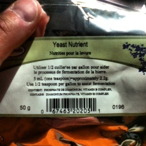 43684294-3 Yeast Nutrient